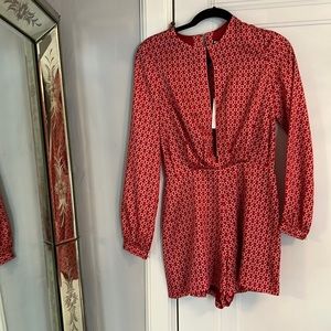 Alexis romper - hook and eye closure
